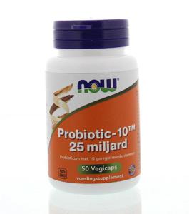 NOW Probiotic 10TM 25 miljard (50 vcaps)