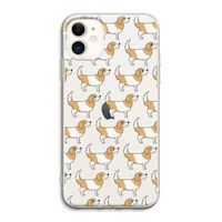 Doggy: iPhone 11 Transparant Hoesje