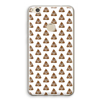 Poop emoji: Huawei Ascend P8 Lite (2017) Transparant Hoesje