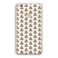 Poop emoji: Huawei Ascend P8 Lite (2017) Transparant Hoesje