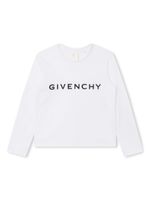 Givenchy Kids t-shirt en coton biologique à logo imprimé - Blanc