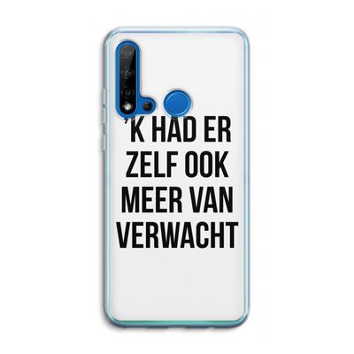 Meer verwacht: Huawei P20 Lite (2019) Transparant Hoesje