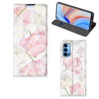 OPPO Reno4 Pro 5G Smart Cover Lovely Flowers
