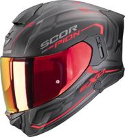 SCORPION EXO-530 Air Slope, Integraalhelm, Mat Zwart-Rood