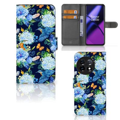 Telefoonhoesje | Met pasjeshouder | voor OnePlus 11 IJsvogel Telefoonhoesje | Met pasjeshouder | voor OnePlus 11 IJsvogel