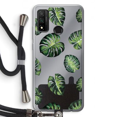 Tropische bladeren: Huawei P Smart (2020) Transparant Hoesje met koord