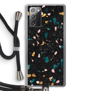 Terrazzo N°10: Samsung Galaxy Note 20 / Note 20 5G Transparant Hoesje met koord