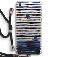 Verrassende lijnen: iPhone 5 / 5S / SE Transparant Hoesje met koord
