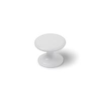 Deurknop Rei 756 Cirkelvormig Metaal Wit 4 Stuks (Ø 33 x 27 mm)