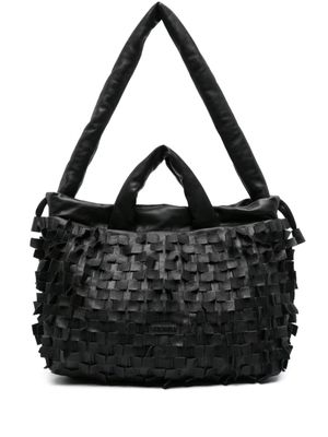 Vic Matie Geweven shopper - Zwart