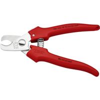 Knipex Kabelschere 165mm fuer Kabel 10mm/24mm² Knipex 95 05 165 Kabelschaar Geschikt voor (striptechniek) Aluminium- en koperkabel, een- en meerdraads 10 mm 24