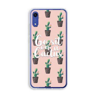 Cactus quote: Honor Play 8A Transparant Hoesje