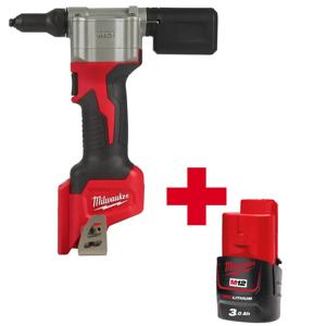 Milwaukee M12 BPRT-0 Accu Subcompacte blindklinknageltang 12V Basic Body M12™ - 4933464404