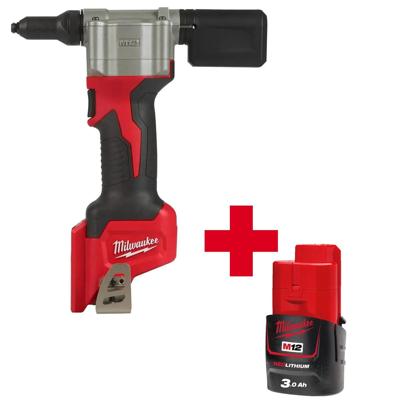 Milwaukee M12 BPRT-0 Accu Subcompacte blindklinknageltang 12V Basic Body M12™ - 4933464404