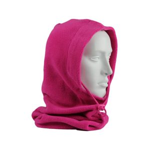 Fleece bivakmuts fuchsia   -