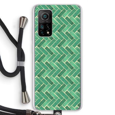 Moroccan tiles 2: Xiaomi Mi 10T 5G Transparant Hoesje met koord