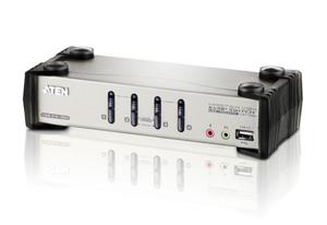 ATEN CS1734B-AT-G KVM-switch 4 poorten VGA USB 2048 x 1536 Pixel