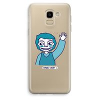 Zwaai: Samsung Galaxy J6 (2018) Transparant Hoesje