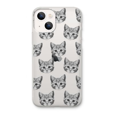 Kitten: iPhone 13 Transparant Hoesje