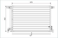 Condensor, airconditioning 822609