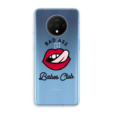 Badass Babes Club: OnePlus 7T Transparant Hoesje