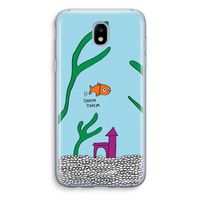 Aquarium: Samsung Galaxy J5 (2017) Transparant Hoesje