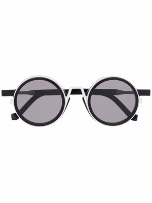 VAVA Eyewear lunettes de soleil à monture ronde - Noir
