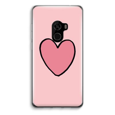 Hartje: Xiaomi Mi Mix 2 Transparant Hoesje