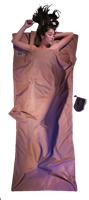 Cocoon Travelsheet 100% Egyptisch Katoen - Khaki
