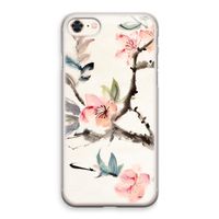 Japanse bloemen: iPhone 8 Transparant Hoesje