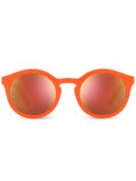 Dolce & Gabbana Eyewear lunettes de soleil Gamers à monture ronde - Orange