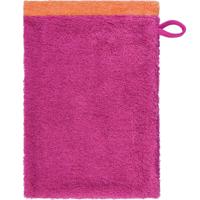 Cawö Cawo Lifestyle Splash Doubleface 7071 Washandje 16x22 pink/mandarine