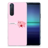Sony Xperia 5II Telefoonhoesje met Naam Pig Mud