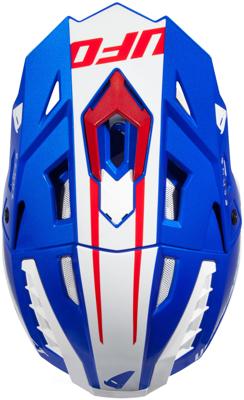 UFO PLAST crosshelm "echus helmet echus l blue/white/red