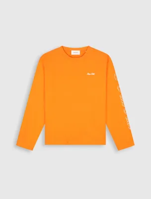 Pure Path Essence Of Life Longsleeve T-Shirt Heren Oranje - Maat L - Kleur: Oranje | Soccerfanshop