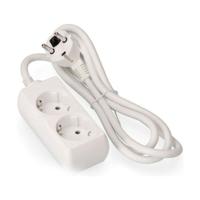2-voudige Stekkerdoos zonder Schakelaar EDM 41017 Schuko (3 m)