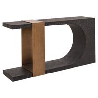 Wandtafel Bazel (Zwart/goud)