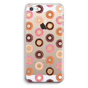 Donuts: iPhone 5 / 5S / SE Transparant Hoesje