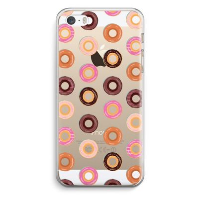Donuts: iPhone 5 / 5S / SE Transparant Hoesje