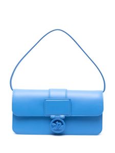 Longchamp sac porté épaule Box-trot en cuir - Bleu