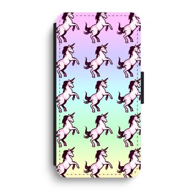 Musketon Unicorn: iPhone XR Flip Hoesje