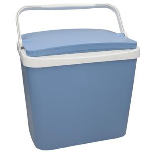 Beach Vibes Koelbox - 24 liter - kunststof - blauw - 40 x 30 x 36 cm