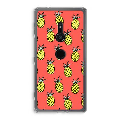 Ananas: Sony Xperia XZ2 Transparant Hoesje