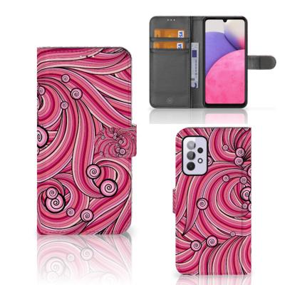 Samsung Galaxy A33 5G Hoesje Swirl Pink
