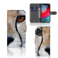 Apple iPhone 11 Pro | Telefoonhoesje | Met pasjeshouder | Cheetah