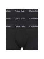 Calvin Klein - 3p Low R Trunk - Cotton Stretch - XWB, Maat:S