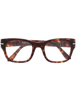Persol lunettes de vue carrées PO3297V - Marron
