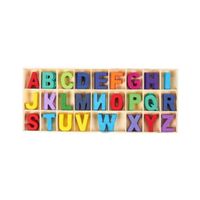 Houten Letters Alfabet, 130dlg. - thumbnail