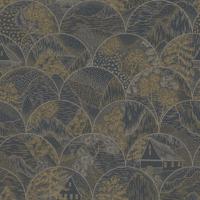 Dutch Wallcoverings Alchemy - Teshio - Charcoal