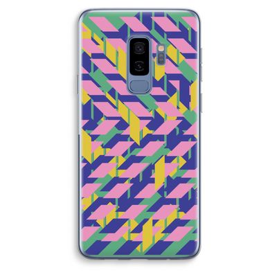 Skew Blush 1: Samsung Galaxy S9 Plus Transparant Hoesje